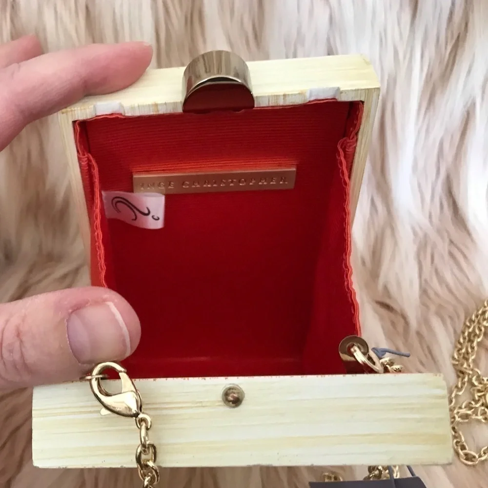 Inge Christopher Aurora tall clutch box